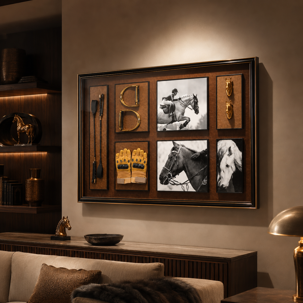 EQUESTRIAN "LE PADDOCK BROWN" - Image 5